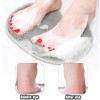 2 PCS Foot Scrubber for Shower, Shower Foot Scrubber Mat,