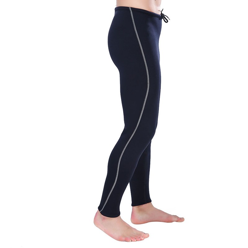3MM Neoprene High Waist Lengthen Winter Diving Pants Snorkeling Warm