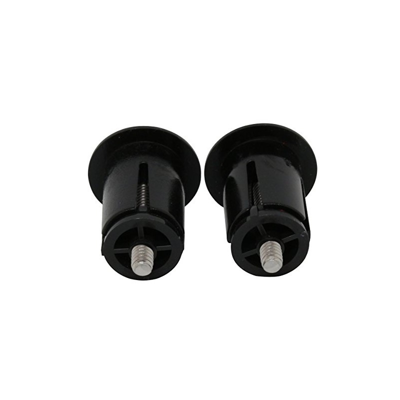 BBB Cycling BHT-96 ScrewOn Handlebar Tape Endcaps for Road Bikes,
