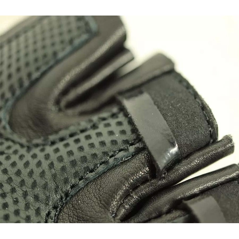 Nazran Perforated 2.0 Fingerless Leather Motorcycle Gloves 3XL