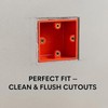Outlet Cutter | Electrical Box Hole Cutter | Precision Ergonomic