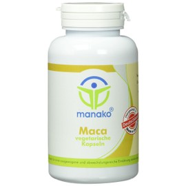 manako Vegetarian Capsules Maca 120 Pieces 66 g Pack of 1