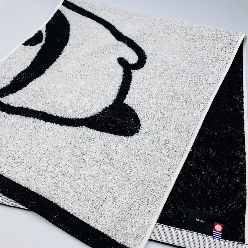Kainoon Imabari Towel, Panda Face Towel, Panda Panda Panda, 13.4