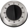 CDN Compact 60-Minute Mechanical Timer | Easy-to-Read 2.5” Dial |