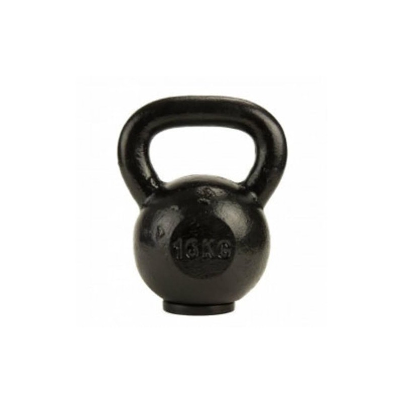 KETTLEBELL GHISA VERNICIATA E BASE IN GOMMA 12Kg