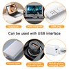 CGEAMDY Pack of 4 Light for Car USB Atmosphere, Automatic