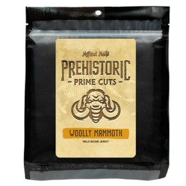Mythical Meats Woolly Mammoth Jerky - Wild Boar - Prehistoric- Inspired Dried & Dehydrated Meats Seasoned to Perfection High Protein Snacks - 2.75 ounces