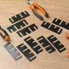 MorningRo 10 Pcs Door Hinge Shims Stainless Steel Metal Shims