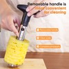 OOKUU Pineapple Corer Cutter, Stainless Steel Fruit Pineapple Peeler Slicer