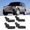 4pcs Sunroof Drain Tube Connector EEH500100 Rubber Black Replacement for