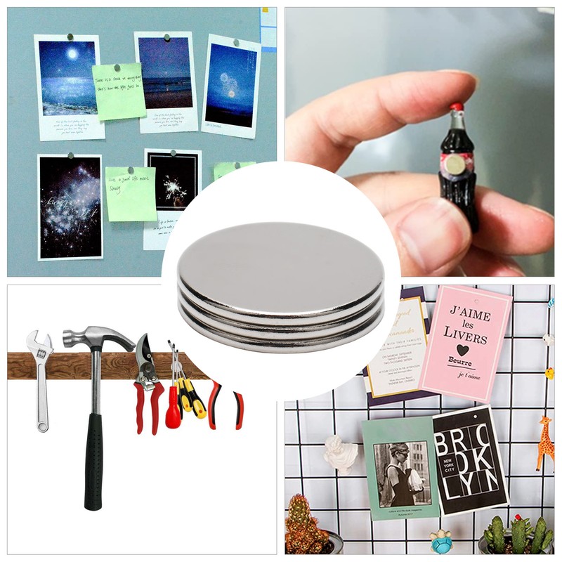 20 Pcs Round Neodymium Magnet Strong Magnetism Heavy Duty Multifunctional
