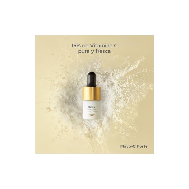 ISDIN 690021507 Isdinceutics Flavo-C Forte, Sérum Facial Antioxidante 5.3ml