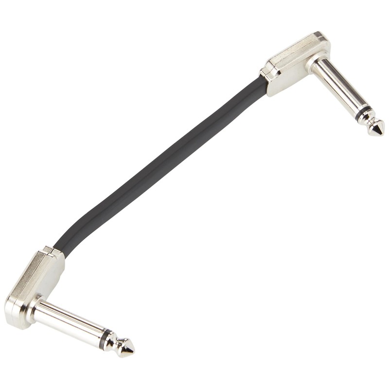 Ernie Ball - Cable de conexión plano simple de 3''