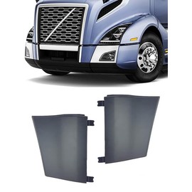 TORQUE Center Bumper Side Cover PAIR for 2018+ Volvo VNL Trucks Driver Passenger Left Right Side (2019 2020 2021 2022 2023)