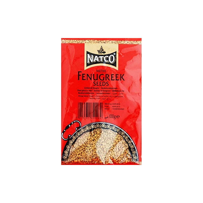 Natco Methi Seeds ( Fenugreek Seeds ) 100g
