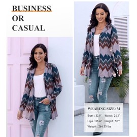 Miusey Tunic Sweatshirts for Women Long Zip Up Hoodies Warm Cardigans Cotton Lighweight Jackets with Pockets High Collar Flared Office Wear Wine L