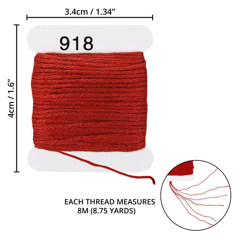 Handi Stitch Embroidery Thread Set - (187 Pack) - Cross