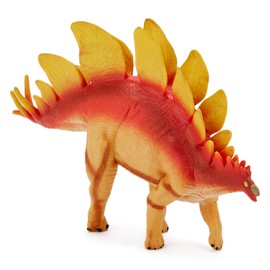 Zappi Co Children's Stegosaurus Dinosaur Figure Toy (20 cm Length) Realistic Detailed Dino Collection Action Figures