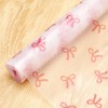 FYSUIMU Pink Bow Refrigerator Liner Waterproof Fridge Shelf Mat Non-Adhesive