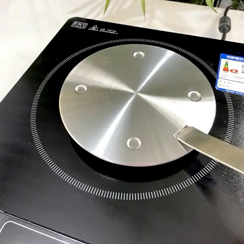 28cm/11'' Induction Plate Adapter, Stainless Steel Induction Hob Converter Plate,