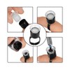 ATOMUS 50 Pieces Tattoo Ink Ring Cups Tattoo Ink Ring