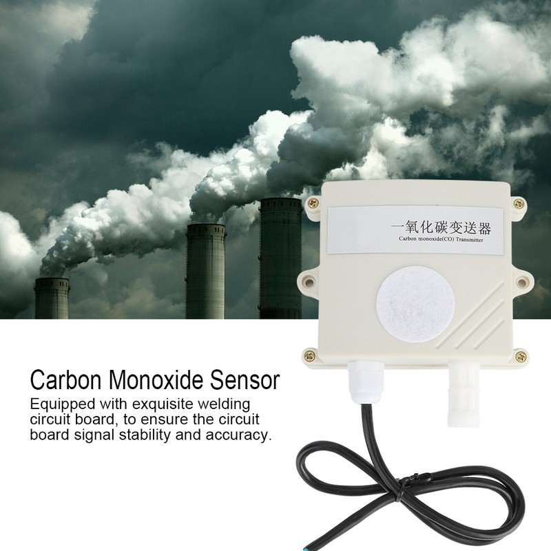 High Accuracy Greenhouse CO Sensor Detector Wall Mounted Carbon Monoxide