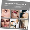 Minkissy 30pcs Creative False Eyelash Packaging Box Window Portable and