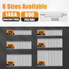 KIMSING ST38 Concrete T-Nails, 14 Gauge 38mm Length, 800PCS/BOX, Galvanised