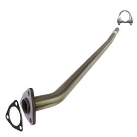 Northeastern Exhaust | Stainless Steel Exhaust Front Intermediate Pipe Compatible for 2012-2015 Honda Civic 1.8L | Free Clamp and Gasket included | Automotive Replacement Part