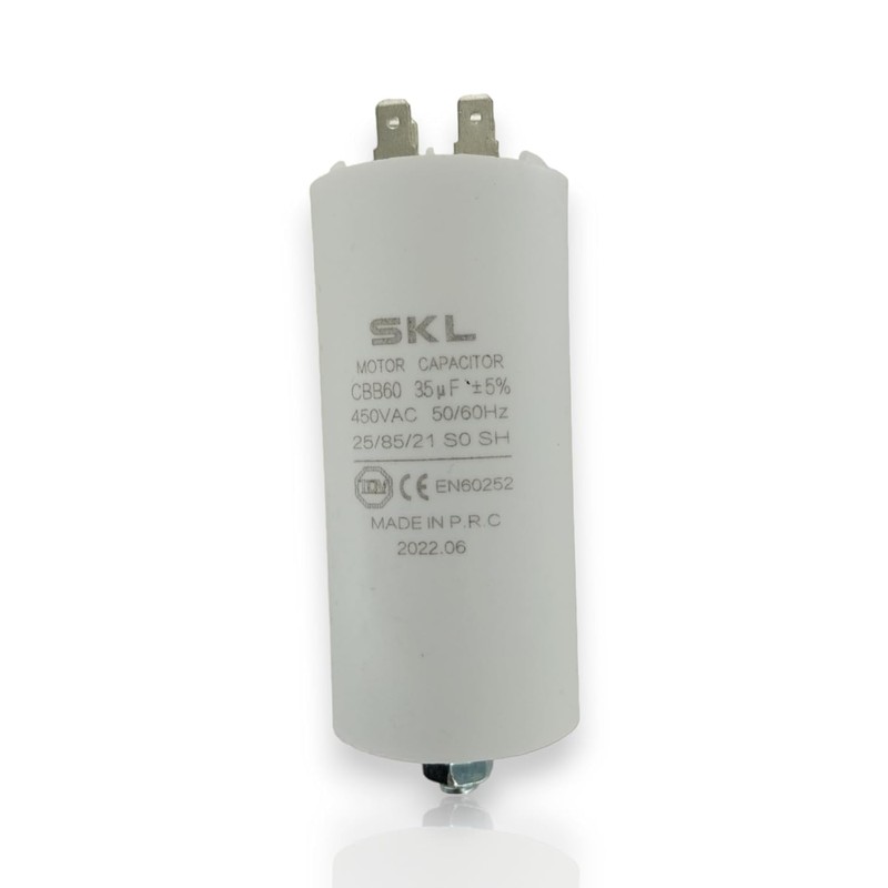 DEKAROX Universal Capacitor 35µF 450V Diameter 45 x 95 mm
