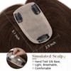 Elailite Hair Toppers for Women with Thinning Hair Real Human