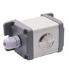 mxuteuk 22mm Momentary Push Button Switch Box Stainless Steel Metal