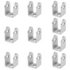 GBGS 10 Pcs U Bracket for 1" Panel,Bracket Stamped 304