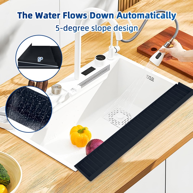 Sink Edge Protectors for Kitchen Single and Double Sink,Kitchen Sinks