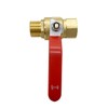 Joywayus Brass Garden Hose Shut Off Valve Full Flow, 3/4"GHT