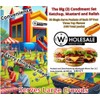 Wholesale Move Out Condiment Variety Pack, 150 Single Serve Packets,