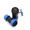 ZBLZGP TY28 Solderless Plug Socket IP68 Waterproof Connector 2-9 Pin