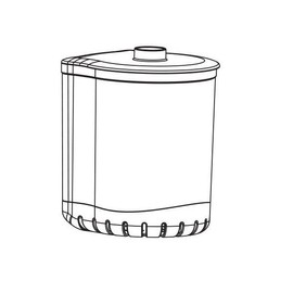 Aquael Filter Media Container for Circulator 1000/1500