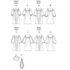 BUTTERICK PATTERNS B5626 Unisex Robe and Collar