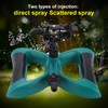 360° Fully Circle Rotating Watering Sprinkler Irrigation System Nozzle for
