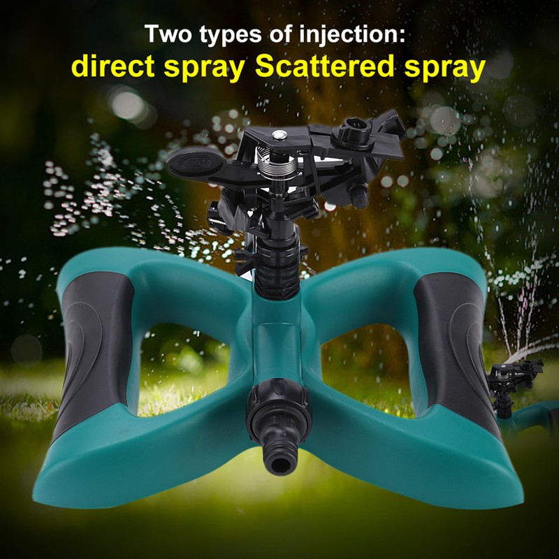 360° Fully Circle Rotating Watering Sprinkler Irrigation System Nozzle for