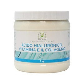 Productos Mart México Crema De Colágeno, Vitamina E Ácido Hialuronico Productos Mart Mexico 1 Kg