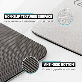 UMINEUX Large Yoga Mat for Men and Women - 6'x4'x10mm, Extra Thick TPE Fitness Mat for Home Gym Workout, Non-Slip, Exercise Mat for Yoga, Pilates, Stretching, Meditation