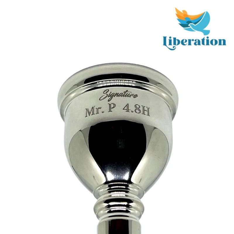 Tuba Mouthpiece Liberation Mr. P 4.8H Signature Tuba Mouthpiece -