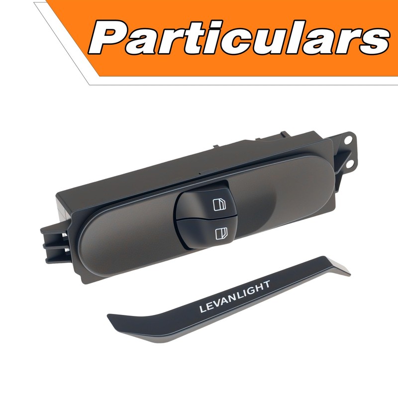 LEVANLIGHT Power Window Control Switch Compatible For Sprinter (2006-2015),9065451513 Driver