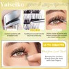 Self Adhesive Lash Clusters Natural Pre Glued Lash Clusters Press
