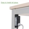 Surface Mounted Power Strip 3 AC Grounded Outlets Mountable Power