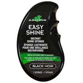 Griffin Easy Shine Shoe Polish (Black) - Premium Instant Shoe Shine Sponge - Shoe Shine and Shoe Polisher