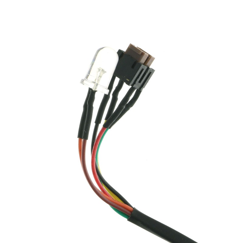 TRADOCK Power Button Switch Cable with LED Replacement for Dell