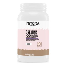 Creatina Monohidratada Suplemento Miyora 1kg 200servicios
